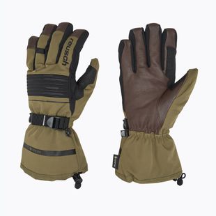Lyžařské rukavice Reusch Isidro GTX burnt olive/dark brown