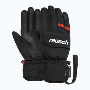 Lyžařské rukavice Reusch Speedster R_Tex XT black/fire red