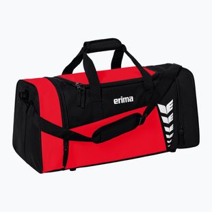 Tréninková taška ERIMA Six Wings Sports Bag 49,5 l red/black