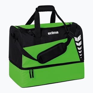 Tréninková taška ERIMA Six Wings Sports Bag With Bottom Compartment 94,5 l green/black