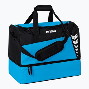 Tréninková taška ERIMA Six Wings Sports Bag With Bottom Compartment 94,5 l curacao/black