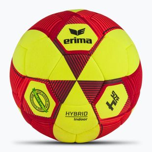 Fotbalový míč ERIMA Hybrid Indoor yellow/red velikost 4