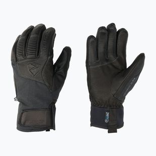 Pánské lyžařské rukavice ZIENER Ganzenberg As AW alpine grey/iron tec