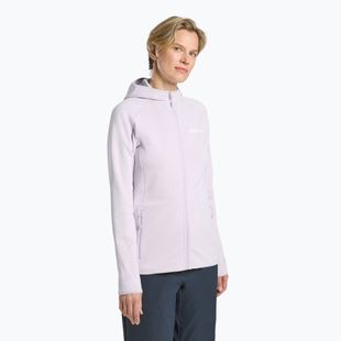 Dámská mikina  Jack Wolfskin Baiselberg Hooded FZ pale lavendar