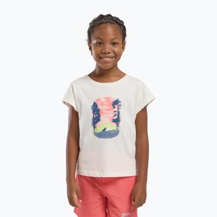 Dětské tričko Jack Wolfskin Graphic print cotton white