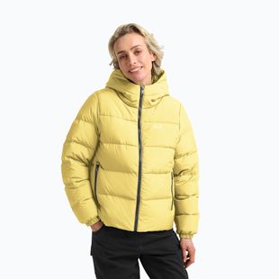 Dámská péřová bunda Jack Wolfskin Frozen Palace lemon ice