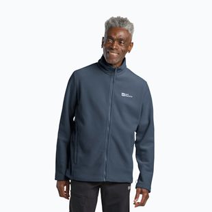 Pánská fleecová mikina Jack Wolfskin Winterstein Fz midnight sky