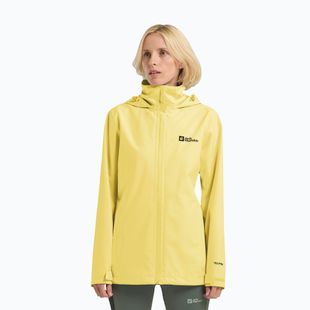 Dámská nepromokavá bunda Jack Wolfskin Trailtime 2L lemon ice
