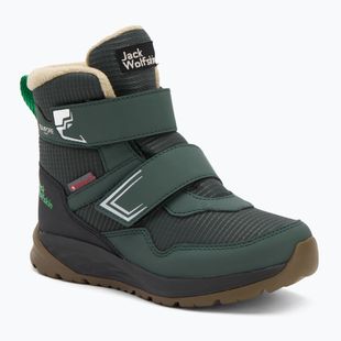 Dětské boty Jack Wolfskin Polar Bear-B Texapore Mid Vc mystic green