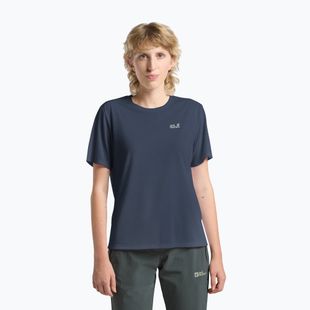 Dámské trekové tričko Jack Wolfskin Vonnan midnight sky