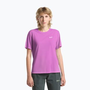 Dámské trekové tričko Jack Wolfskin Vonnan foxglove