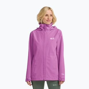 Dámská nepromokavá bunda Jack Wolfskin Trailtime 2L foxglove