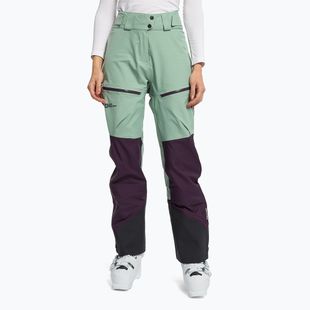 Jack Wolfskin dámské lyžařské kalhoty Alpspitze 3L zelené 1115211