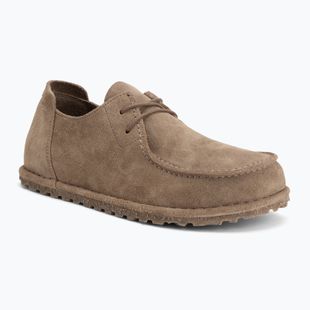 Boty BIRKENSTOCK Utti Lace Suede Leather Narrow gray taupe
