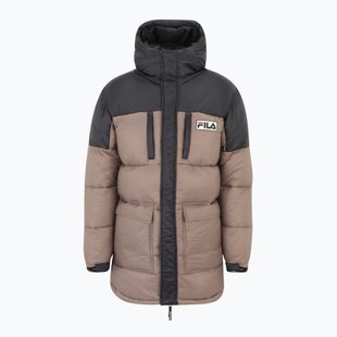 Pánská zimní bunda FILA Lichtenau Heavy Puff deep taupe/black