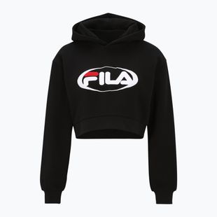 Dámská mikina FILA Lapalisse Cropped Hoody black