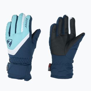 Dětské lyžařské rukavice ZIENER Loriko AS dark navy
