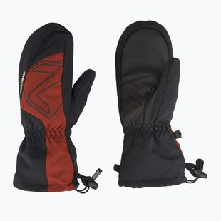 Dětské lyžařské rukavice ZIENER Lavalino Aquashield AW Mitten woody brown