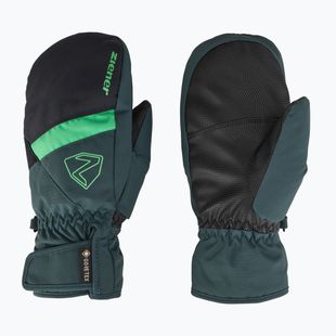 Dětské lyžařské rukavice ZIENER Levin GTX Mitten dark jungle