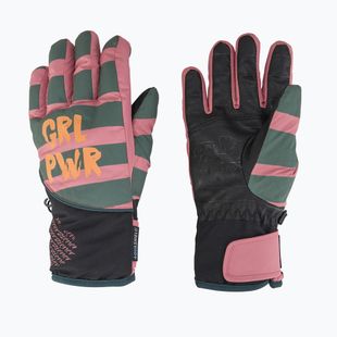 Dětské lyžařské rukavice ZIENER Liwa Aquashield PR rose blossom