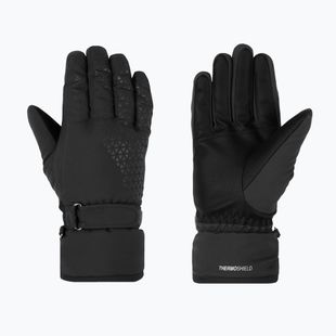 Dámské lyžařské rukavice  ZIENER Kisar Aquashield black