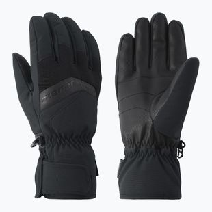 Lyžařské rukavice ZIENER Gabino black/red
