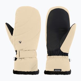 Dámské lyžařské rukavice Ziener Keaki-Z Aquashield PR Mitten Glove soft taupe