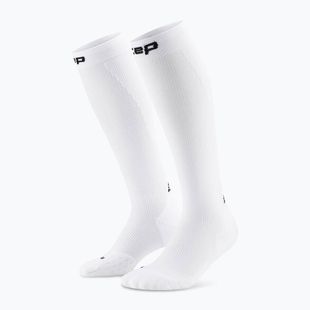 Dámské kompresní ponožky CEP Run Tall 5.0 white