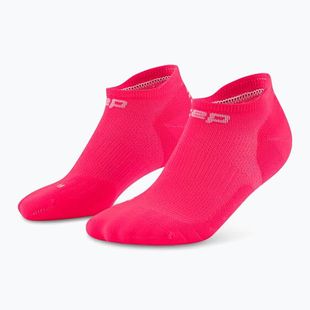 Dámské kompresní ponožky CEP Run No Show 5.0 pink