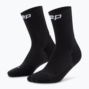 Pánské kompresní ponožky CEP Run Mid Cut 5.0 black
