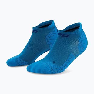 Pánské kompresní ponožky CEP Ultralight No Show 4.0 blue
