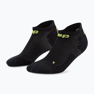 Pánské kompresní ponožky CEP Ultralight No Show 4.0 black