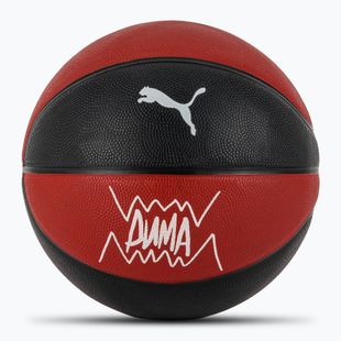 Basketbalový míč PUMA teamJAWS Basketball puma red/puma black velikost 6
