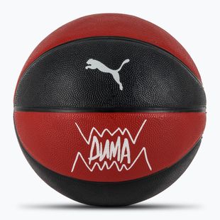 Basketbalový míčPUMA teamJAWS Basketball puma red/puma black velikost 7