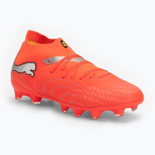 Dětské kopačky PUMA Future 9 Pro FG/AG Jr glowing red/puma white/puma black/puma silver