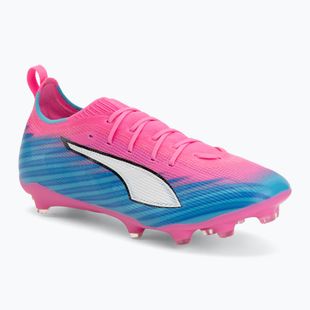 Dětské kopačky PUMA Ultra 6 Pro Jr FG/AG poison pink/puma white/sunstream/bright aqua/puma black