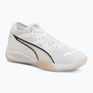 Pánské házenkářské boty PUMA Eliminate NITRO SQD 4 white