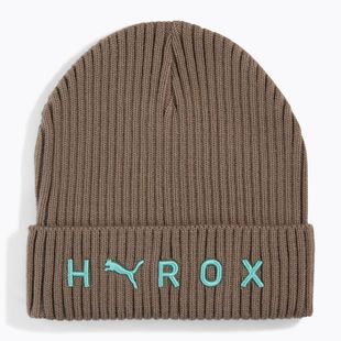 Zimní čepice PUMA x HYROX Mid Crown Beanie myší šedá