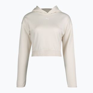 Dámská tréninková mikina PUMA Strong Power Fleece Hoodie alpine snow