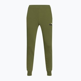 Pánské kalhoty PUMA Essentials+ 2 Col Logo TR olive green