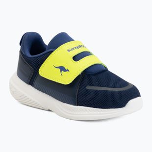 Dětské boty KangaROOS K-RDI Puddle V k blue/sulphur spring