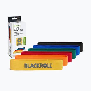 Elastických pásů Blackroll Loop Band 6 szt. yellow/orange/red/green/blue/black