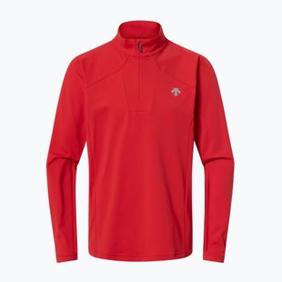 Pánská mikina Descente Classic T-Neck electric red