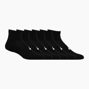 Ponožky ASICS Quarter 6 párů performance black
