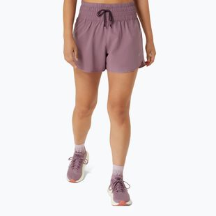 Dámské běžecké kraťasy ASICS Nagino Run 4IN dusty mauve