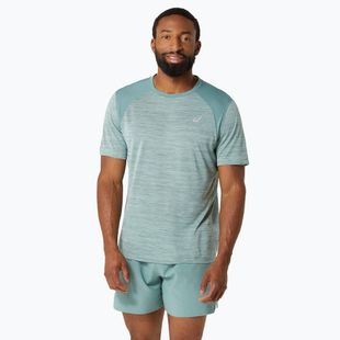 Pánské běžecké tričko ASICS Road Top light celadon/celadon