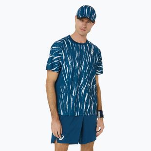 Pánské tenisové tričko ASICS Game Top mako blue