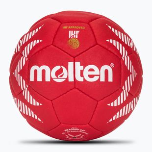 Míč na házenou  Molten H3A5000-S4F IHF OFFICIAL BALL PARIS 2024 red velikost 3