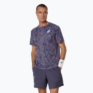 Pánské tenisové tričko ASICS Game Top greyish purple