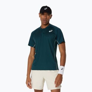 Pánské polo tričko ASICS Match Actibreeze Polo saxon green